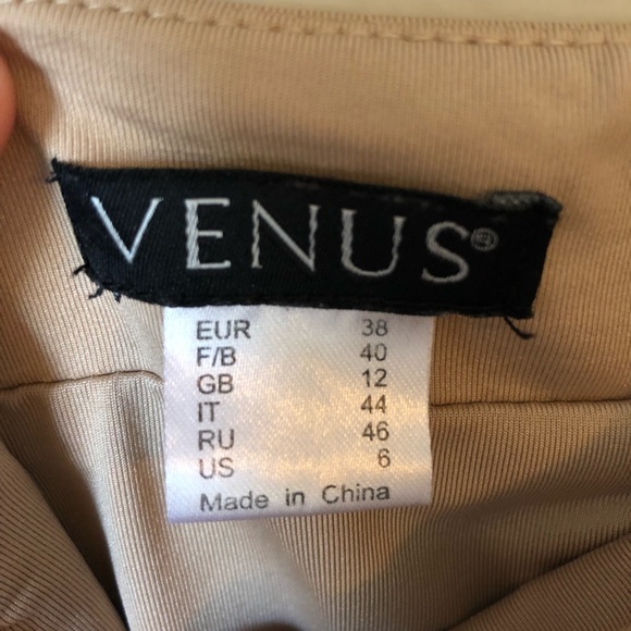 Tan Mini Skirt - Picture 4 of 4